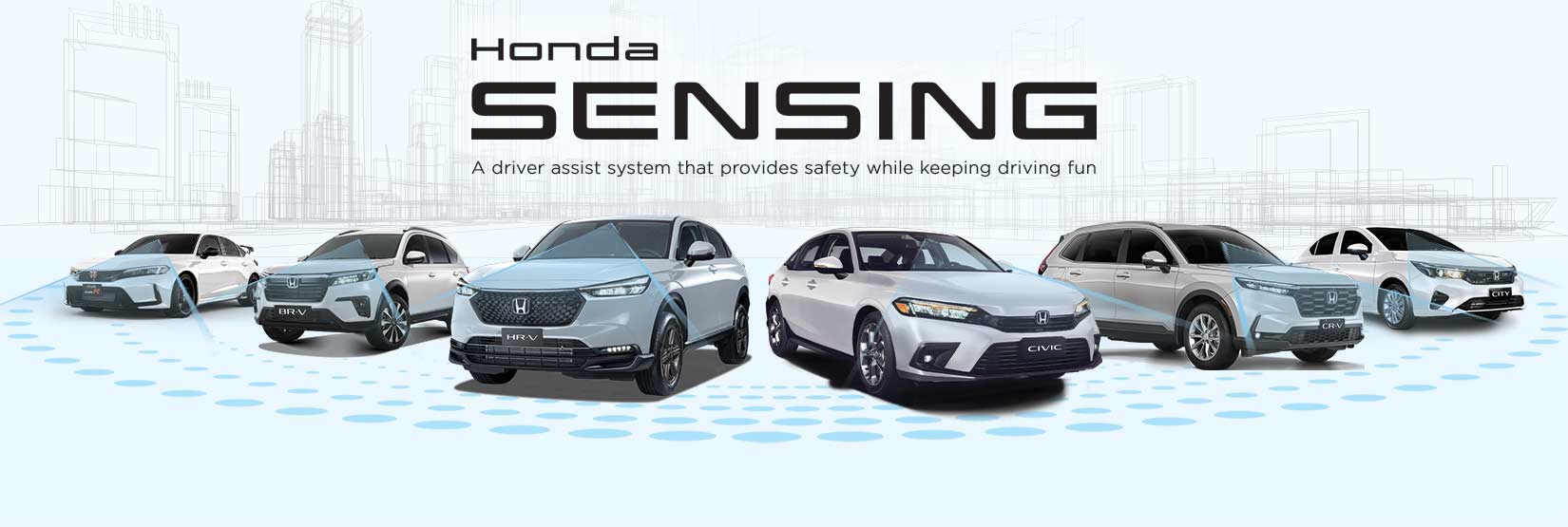 Honda SENSING driver-assist technology